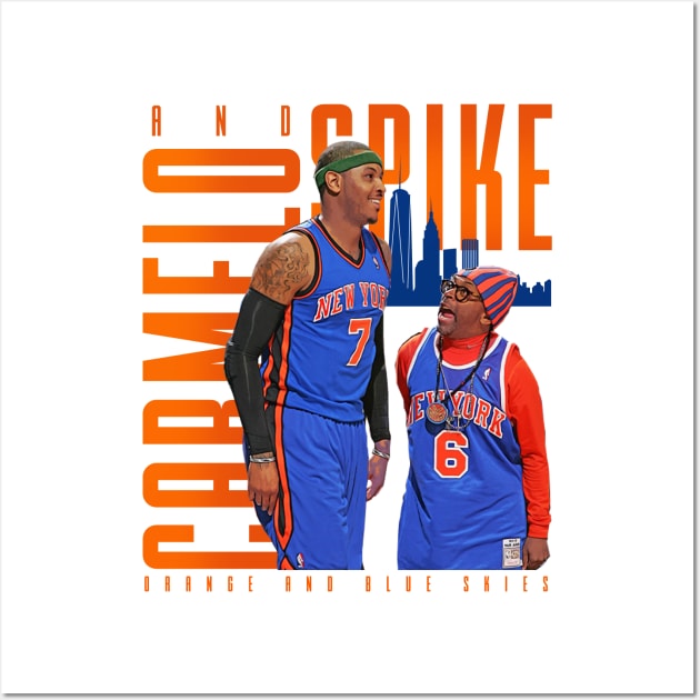 Carmelo x Spike Lee Wall Art by Juantamad